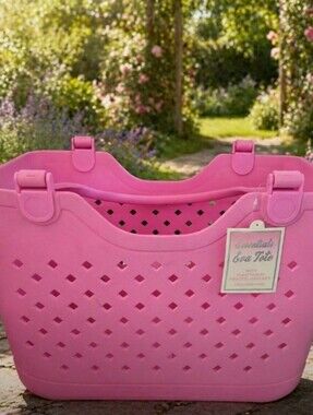 Essentials Pink Eva Tote - Women's Diamond-Cut Tote
